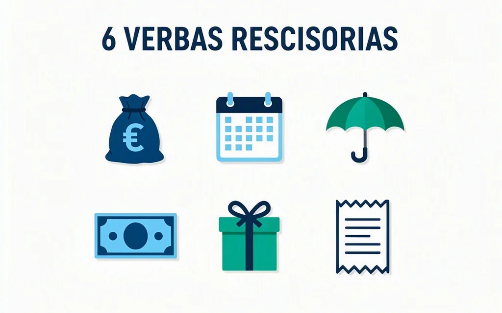 Seis verbas rescisorias que podem aparecer na rescisao