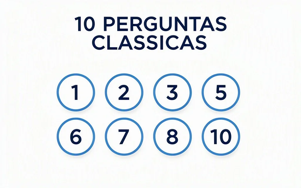 10 perguntas classicas em entrevista de emprego