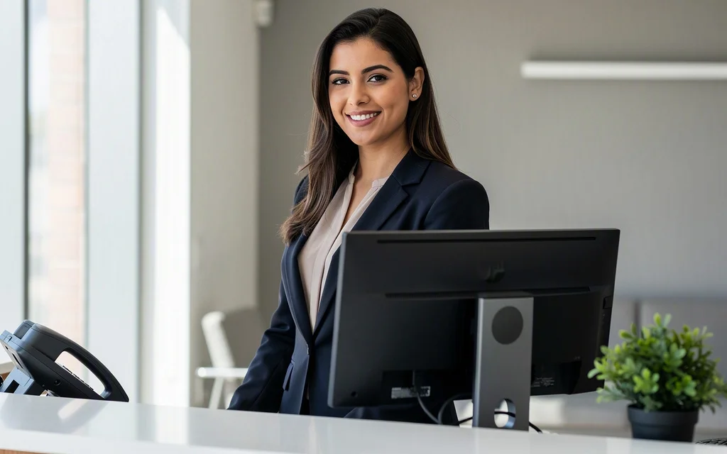 Como trabalhar como Recepcionista: rotina, salário e habilidades