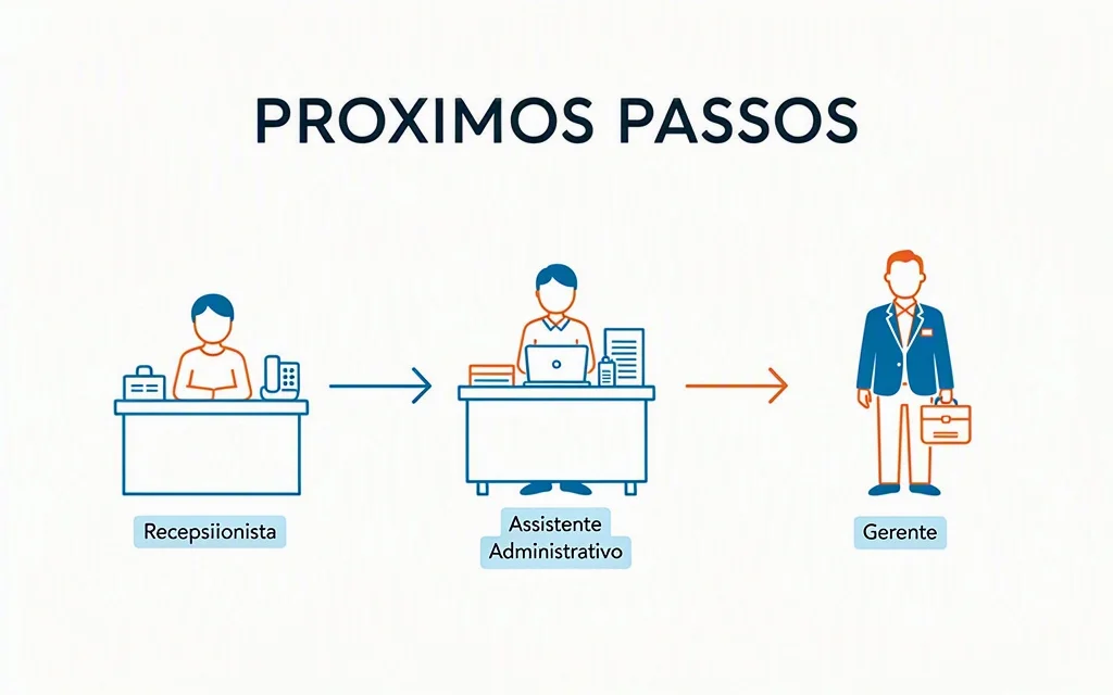 Progressão de carreira a partir da recepção