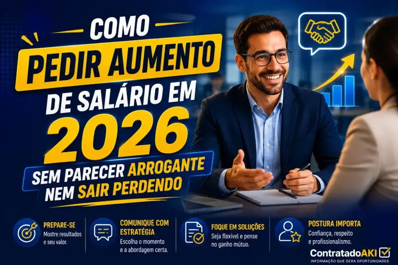 Como pedir aumento de salário em 2026 sem parecer arrogante nem sair perdendo