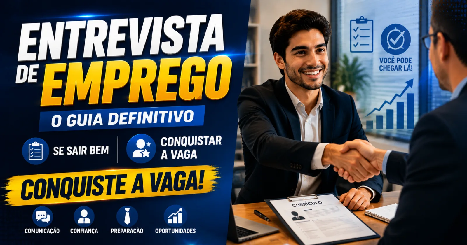 Entrevista de emprego: o guia definitivo para se sair bem e conquistar a vaga