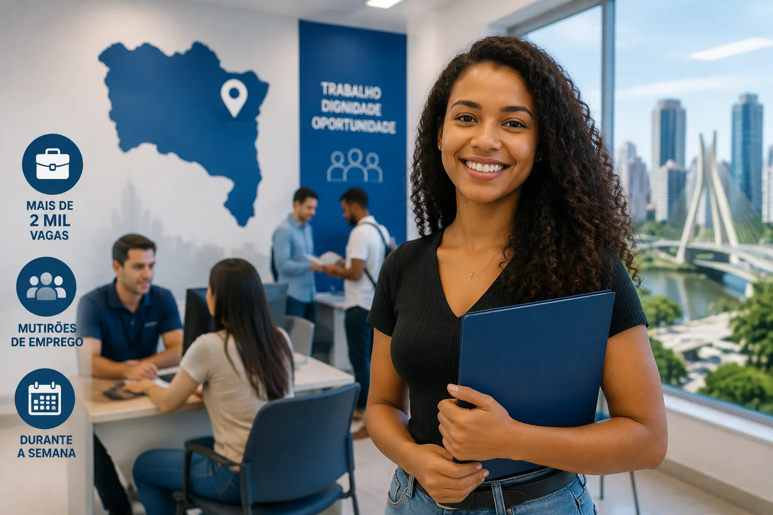 Sine de Fortaleza abre agosto com mais de 2 mil vagas de emprego e mutirões durante a semana